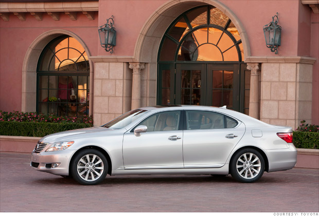 Luxury car: Lexus LS