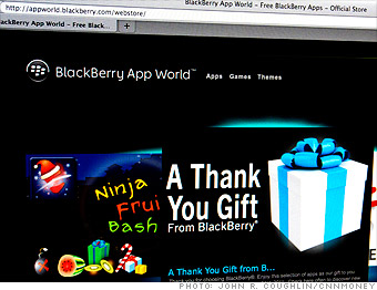 BlackBerry 'apologizes' with crappy apps