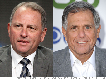 Jeff Fager and Leslie Moonves