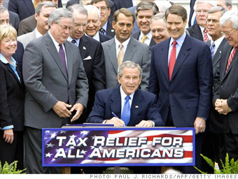 Bush tax cuts: 2001, 2003 and 2006