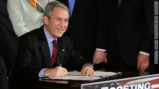 Bush stimulus: 2008