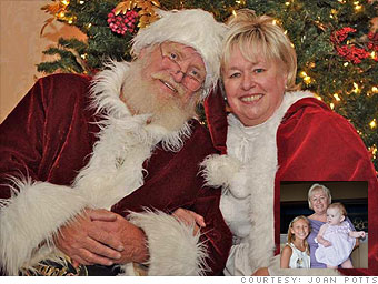 This Mrs. Claus keeps 7 Santas in line
