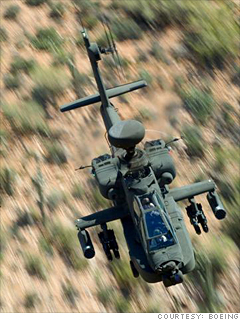 60 AH-64D Apache attack helicopters