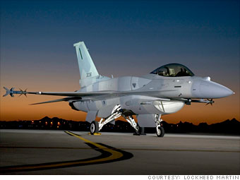 18 F-16 Fighting Falcon jets