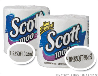 Scott toilet tissue