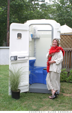 Adds glam to the porta potty business 