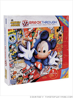 3D Breakthrough Puzzle - Classic Mickey Mouse