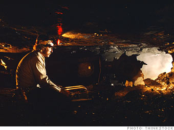 Mining machine operator
