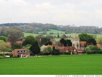 The village of Bucklebury