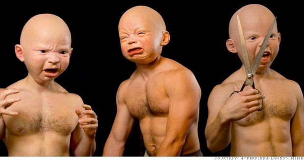 Verwacht het beloning Ale Halloween prices from hell - $250 baby head mask (4) - CNNMoney
