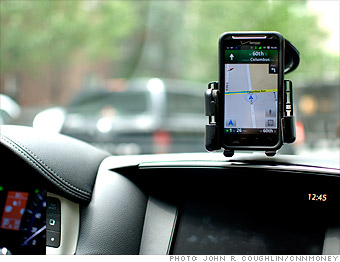 Cell phone navigation
