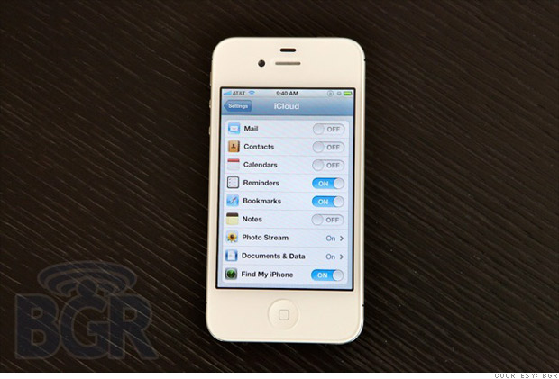 Apple iPhone 4S review iCloud (4) CNNMoney