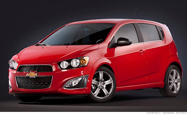 5 - Chevrolet Sonic