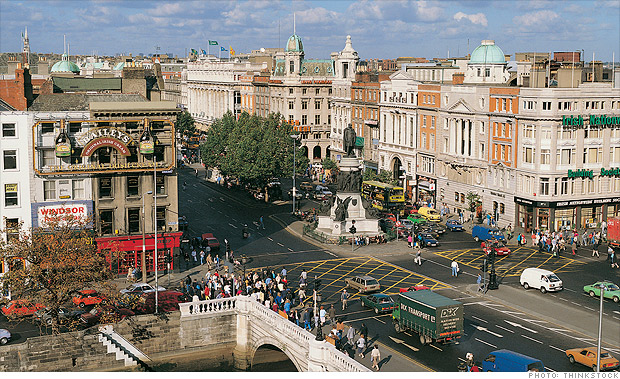 Dublin instead of London 