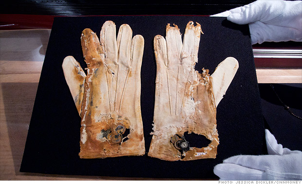 Titanic artifacts for sale - Gloves (6) - CNNMoney