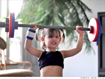 Pint-sized weightlifters