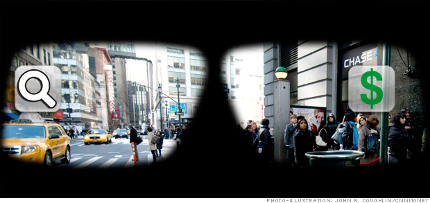 Google's virtual reality goggles