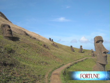 Tech rescue at Easter Island