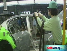 Nissan cutting production